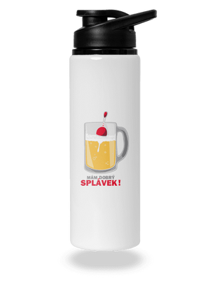 Splávek lahev na vodu White