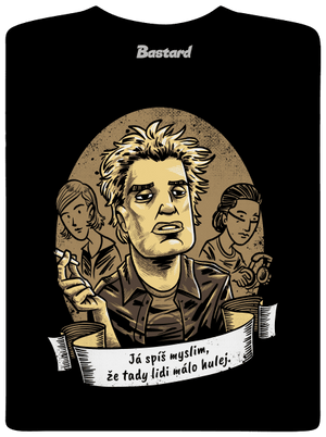 B14: Samotáři pánské dlouhý rukáv Black