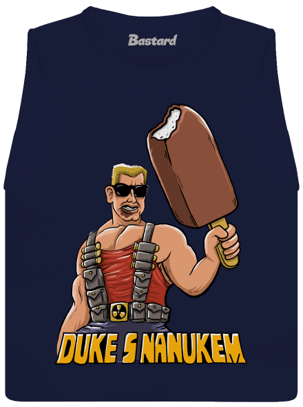 Duke s nanukem dámské tílko volné Navy