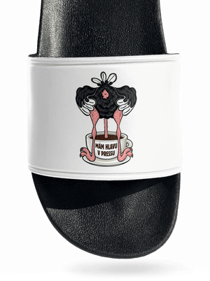 Mám hlavu v pressu pantofle White