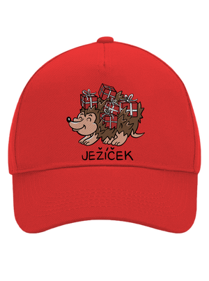 Ježíček kšiltovka baseballka Classic Red