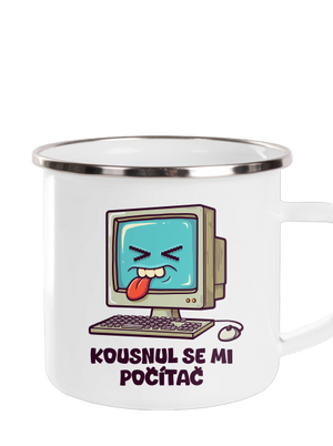 Kousnul se mi počítač plecháček White