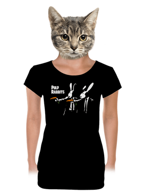 dámské tričko s lemem