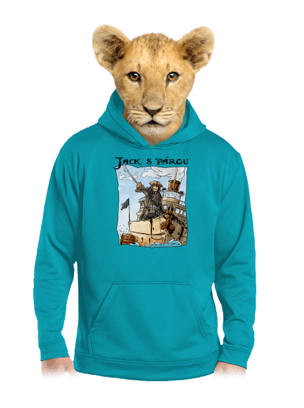 Jack s párou dětská mikina klokanka Hawaiian Blue