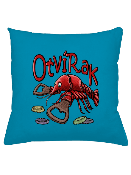 Otvírak polštář Blue Turquoise