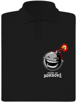 Mám se bombově pánská polokošile Black