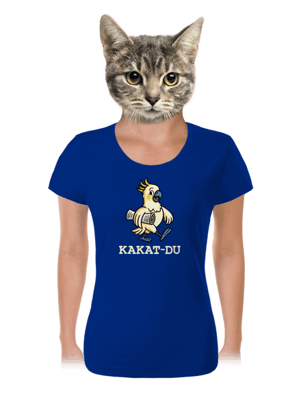 Kakat-du dámské tričko Royal Blue Mal