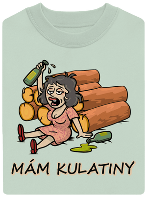 Mám kulatiny unisex mikina bez kapuce Blush Mint