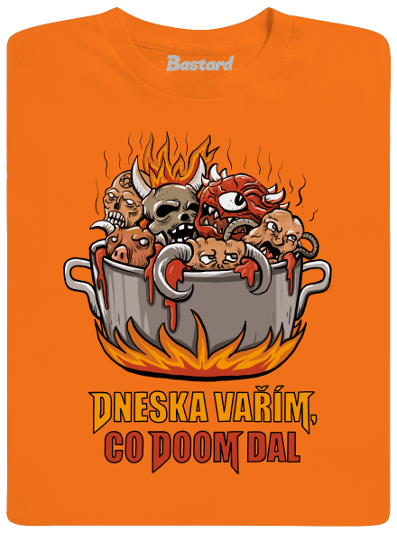 Co Doom dal pánské tričko Orange