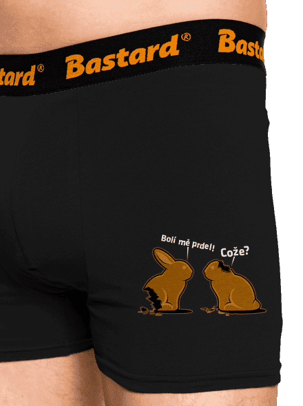 Bolí mě prdel boxerky Black