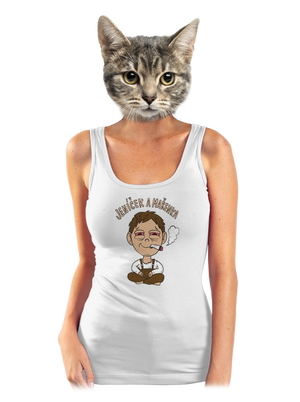 Jeníček a mařenka dámské tílko klasické White