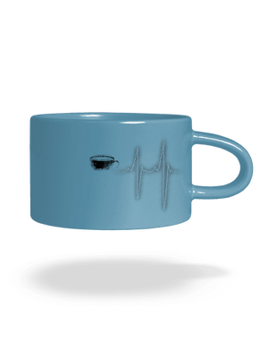 Coffee help hrnek makronka Blue Macaron