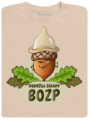 Zásady BOZP pánské tričko Sand