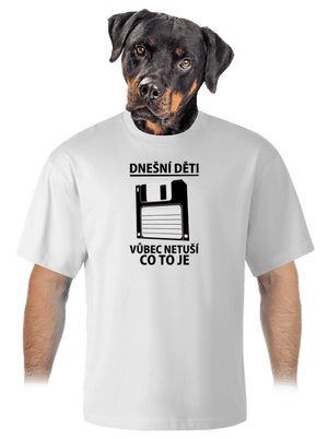 unisex tričko oversized