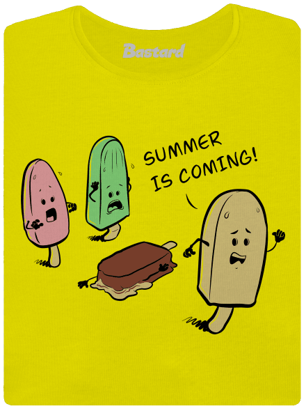 Summer is coming dámské tričko premium Lemon
