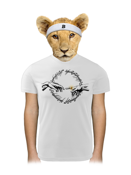 God of ring dětské sportovní tričko White