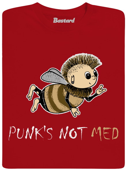 Punks Not Med pánské tričko Red