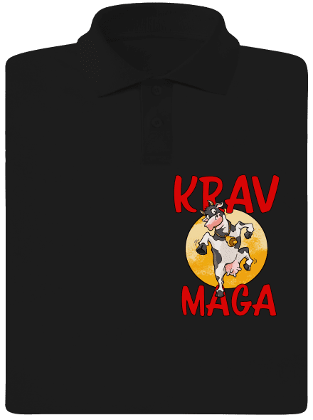 Krav Maga pánská polokošile Black