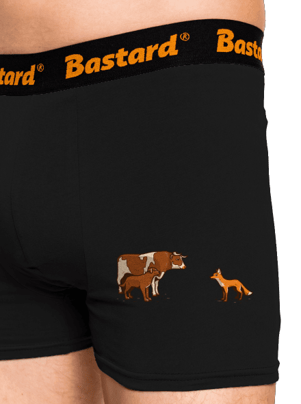 Vůl, pes a vulpes boxerky Black