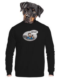 unisex mikina bez kapuce