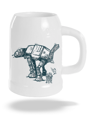 AT-AT půllitr White