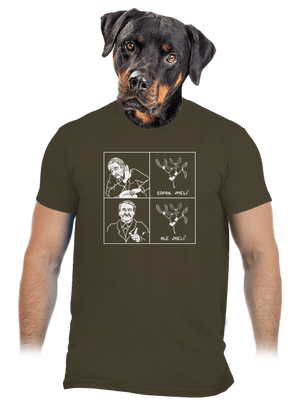 Cimrman: Copak jmelí pánské tričko Urban Khaki