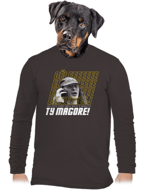 B18: Jiří Kára pánské dlouhý rukáv Bear Brown