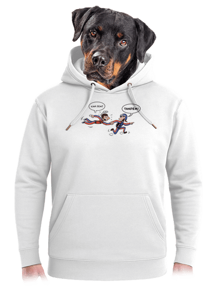 Tandem unisex mikina premium Snowwhite