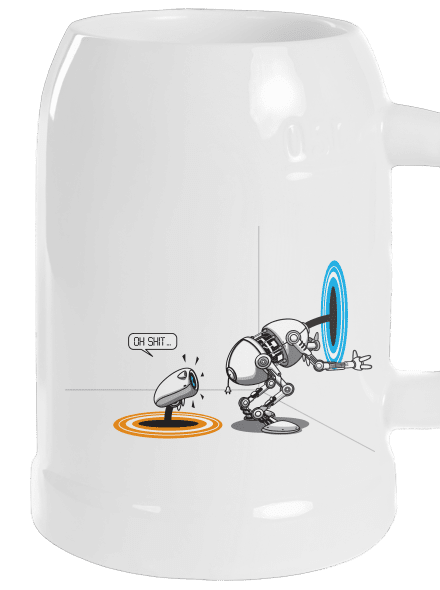 Portal půllitr White