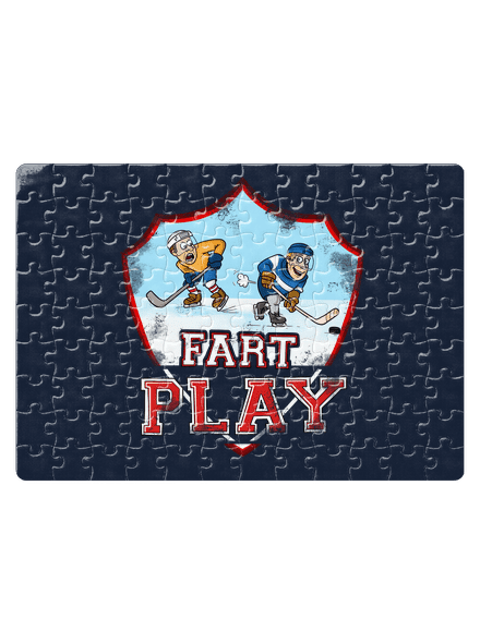 Fart Play puzzle White