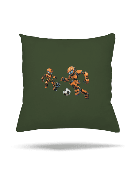 AI fotbal polštář Olive Green