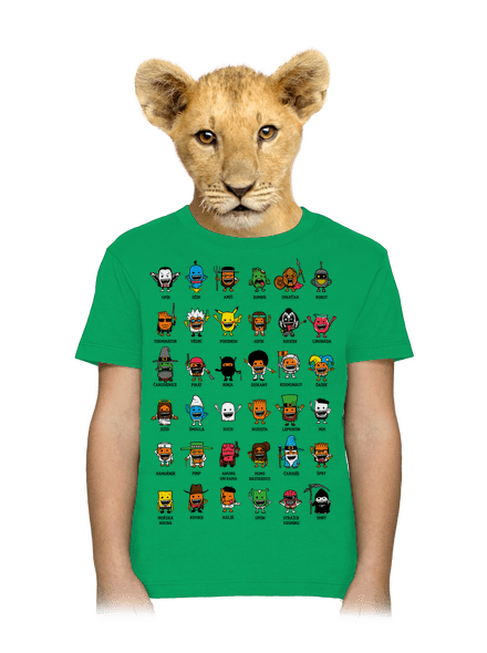 Basty dětské tričko Kelly Green