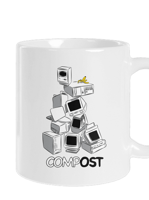 Compost klasický hrnek White