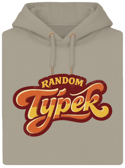 Random týpek unisex mikina premium Pastel Macchiato