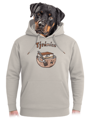 Týrámísu unisex mikina premium Pastel Macchiato