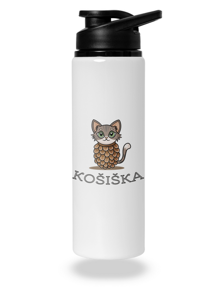 Košiška lahev na vodu White