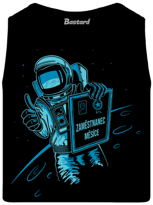 Zaměstnanec měsíce pánské tílko Black