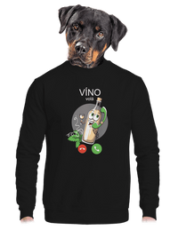 unisex mikina bez kapuce