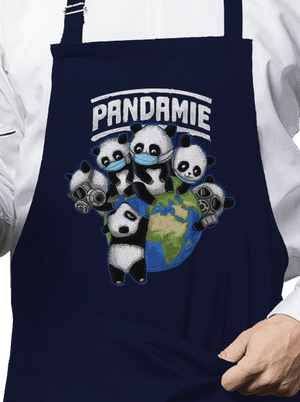 Pandamie zástěra Navy