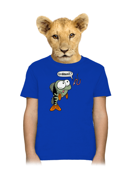 Co okouníš? dětské tričko Royal Blue