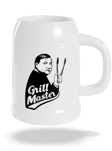 Grill master půllitr White