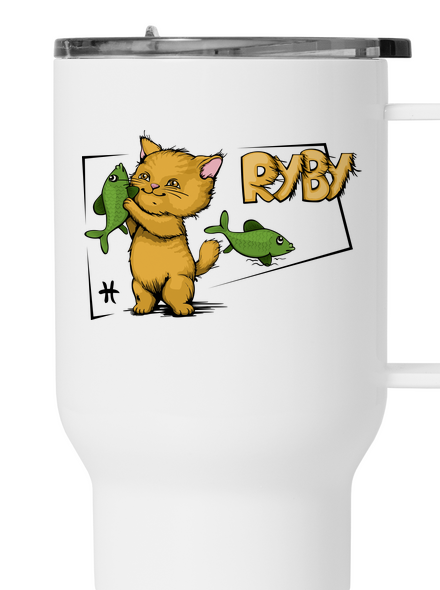 Kočičí horoskop: Ryby termohrnek White