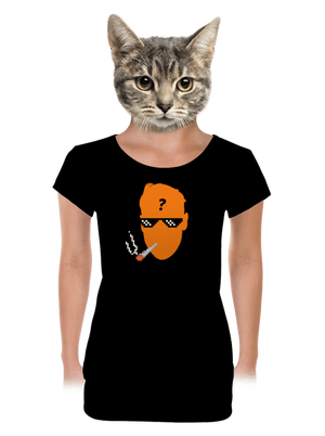 dámské tričko s lemem