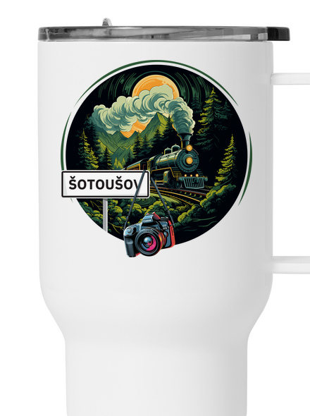 Šotoušov termohrnek White