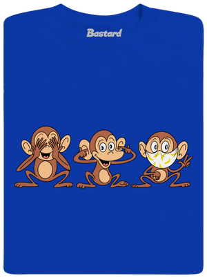 Opičky pánské dlouhý rukáv Royal Blue