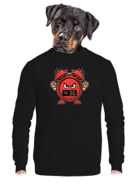 unisex mikina bez kapuce