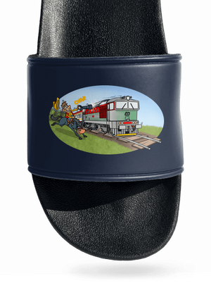 Šotouš na lovu pantofle Navy