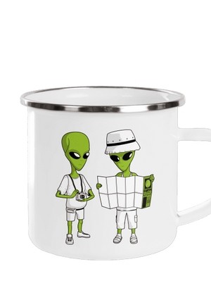 Mimozemšťané plecháček White