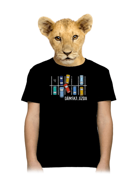 Dámská jízda dětské tričko Black