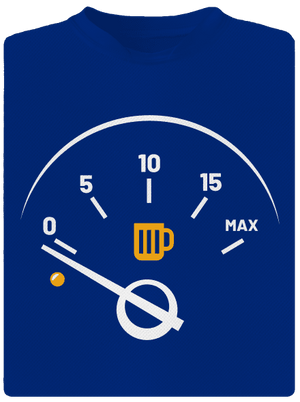 Prázdná nádrž pánské sportovní tričko Royal Blue Mal